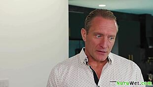 clarke kent and river lynn in slippery big tit massage