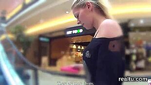 Czech Chick Screwed In Mall POV!