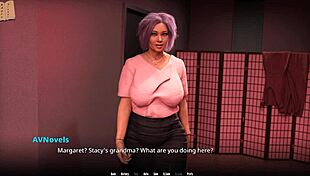 Fat curvy girl in outfit shows big tits