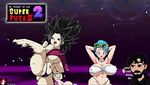 Super Slut Z Tournament 2 Master Roshi Gives His Rewards To Videl 18 And Erasa Scenes Compilation Part 1