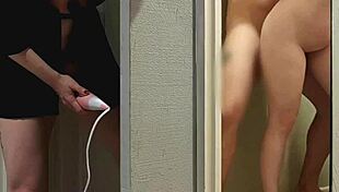 my wife secretly jerks off while i bang the escort 😈