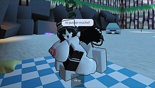 liz gets fucked on nudist beach by follower