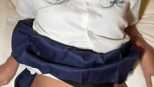 i can’t believe this cute thai teen got fucked hard in uniform