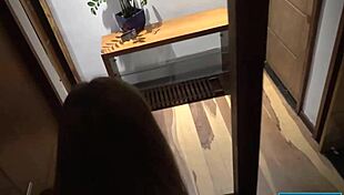 gorgeous horny ema says 'drill me hard' with audience watching