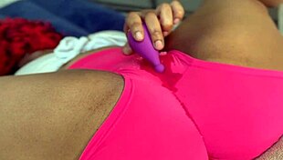 Ebony beauty, are you squirting through shorts in this full xvideos red video?