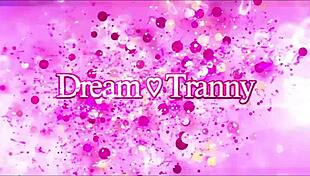 Mature Transsexual Adrieli Pinheiro, Dressed In Crossdressing Attire, Slowly Strokes Her Humongous Black Cock In Solo Masturbation Session