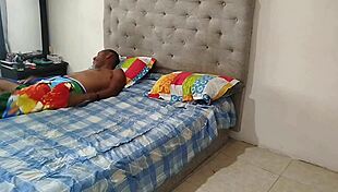 Sharing Bed with Stepdad's Old Man Ends in Wild Sex