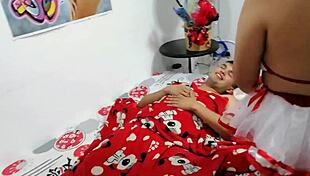 i fuck the nurse of my stepmother hard in her ass and pussy, making her squirt before cumming in her mouth