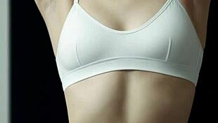 Cute romanian girls in their underwear showing feet and panties