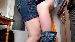 Stepmom Penetrates Me Fully In The Kitchen