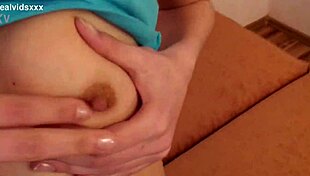 Skinny Blonde Teen Feels Intense Pleasure Riding Her Fake Cock