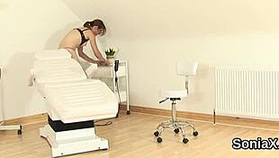 Mature bride sonia reveals her figure at wedding