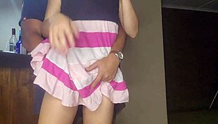 18 year old accidental sex during kinky pussy rub and hot rubbing cumshot