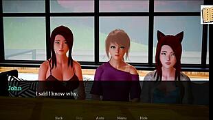 my new stepfamily episode with curvy outfits and cute fat body