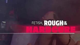 Tiger Lily's inked body bent over for monster cock doggystyle