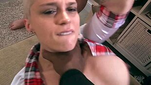 Dirtybizz Mila Milan Takes Massive Jizz in Wild Italian Gangbang