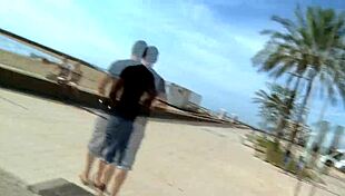 Jenny babie and stacey saran finish him with a double bj after a screw