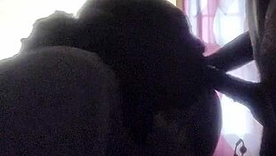 Diamond In The Rough Slut Swallows Cum In Homemade Blowjob With Black Neighbor