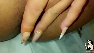 Homemade latina redhead gets anal gaping!