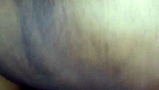 watch this ebony bbw give a blowjob before getting fucked interracial