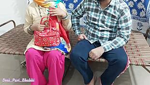 Wow, Desi Indian step mom gets wild with son's friend in steamy action!