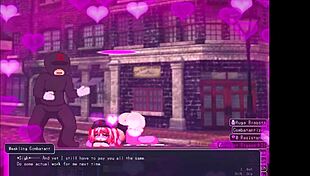 Eris Dysnomia events unfold in wild hentai game action.