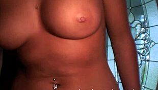 i saw my gorgeous teen girlfriend naked at home, oh no