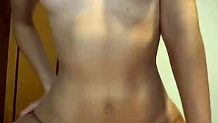 Watch this amateur ride in cowgirl her perfect tits bouncing