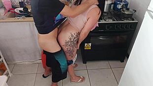 Called plumber neighbor for payment or mysterious gift while husband away, leading to humiliation