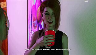 Being a Dik 167 dik route: 'Oh wow, this curvy girl in sexy outfit has huge tits!' The scene heats up with intense action.