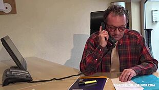 Sir I Need This Blowjob! Skinny Babe Bent Over Big Cock Pussy Lick Cumshot