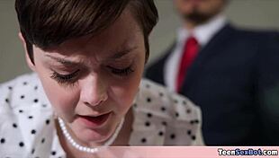 hey, wanna quick bang with my tiny tomboi secretary?