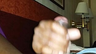 i cum after jerking off my sexy black dick in pov, oh yeah