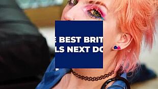 i tease gorgeous british ellie in lingerie until she drips