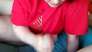 Milf Receives Big Cock Handjob And Cum In Mouth Early Morning