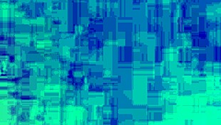 Melissa the mermaid swims in the pool with tattoos and brown eyes