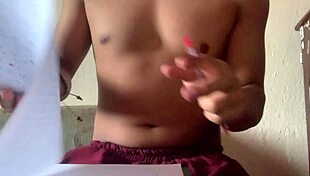 i'm masturbatin' all alone at home