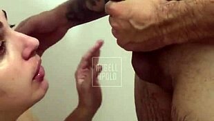 Real Couple Fucks in Shower! Deep Throat and Facial!