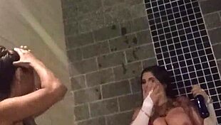 Brazilian Hotties Pamela, Melissa, and Belinha in Steamy Hot Tub