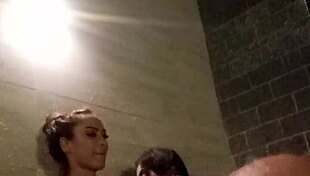 Brazilian Hotties Pamela, Melissa, and Belinha in Steamy Hot Tub