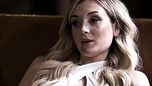 Blonde milf talks to her therapist