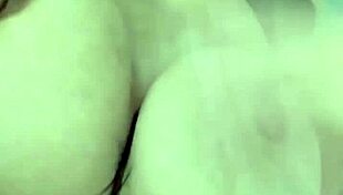 Latina Plays With Her Big Tits For Boyfriend