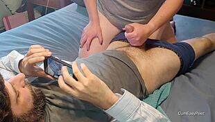 Intriguing Homemade Golden Shower Play After Cumshot