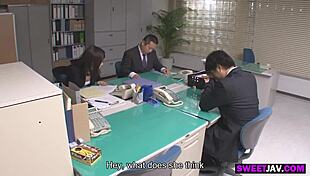 a strict japanese police lady caught my eye with her fierce charm.