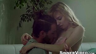 Jock Lucas Frost face fucks blonde Mackenzie Moss roughly