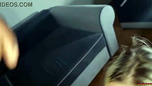 Two Petite Blondes With Small Tits Kiss And Share Big Fat Dick