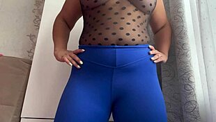 omg, hot stepmom stretchin in ways makin me crazy down there