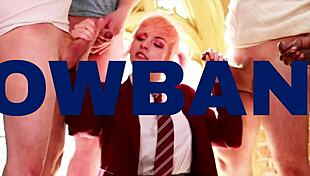 Your girlfriend deepthroats your cock in pov for christmas