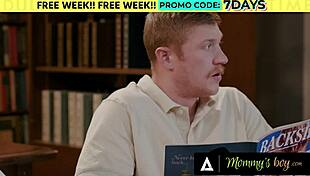 Mommys boy - librarian milf dee williams caught students jerking off gets rough dped in public