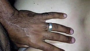 brunette in costume on all fours for fun